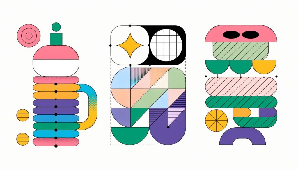 Visual representation of Android app architecture patterns supporting scalability